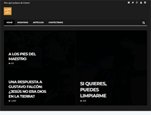 Tablet Screenshot of esclavosdecristo.com